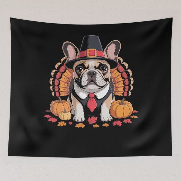 Item preview, French Bulldog Thanksgiving Costume Dog Frenchie designed and sold by LeeEvans222.