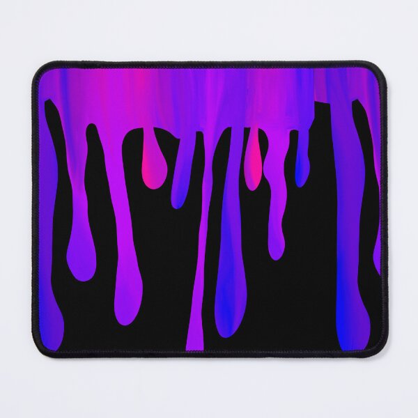 Item preview, Abstract Neon Paint Drip Graphic | Pink Purple Blue Liquid Chroma Art designed and sold by Abaseen.