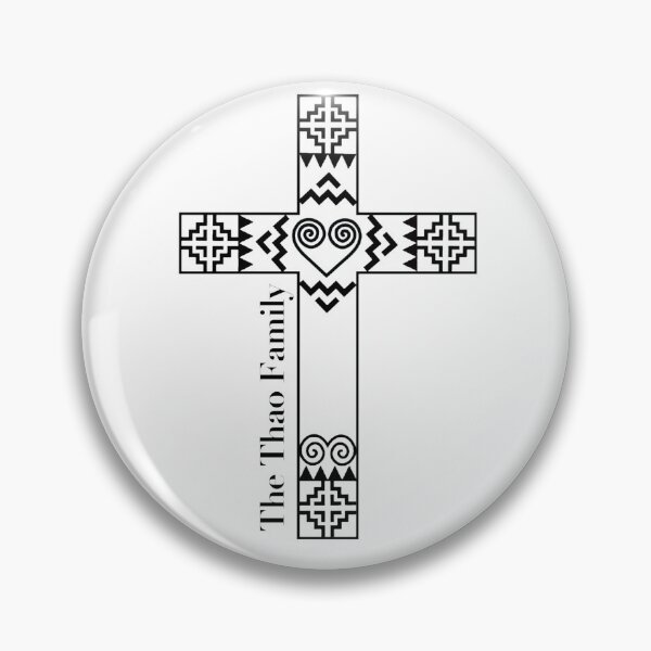 Item preview, Thao Hmong Family Name Cross designed and sold by HliandHue.