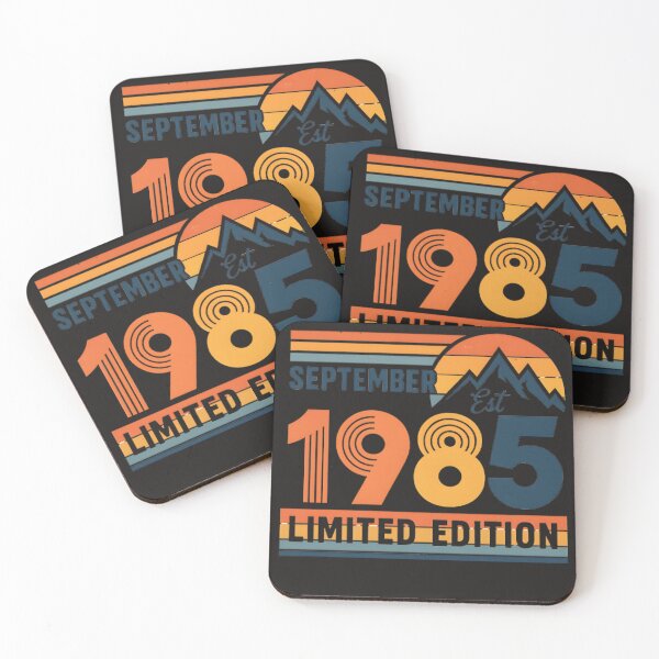 Item preview, September 1985 Birthday Retro – Limited Edition Vintage Design designed and sold by ThomasLeesa.
