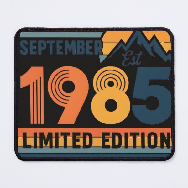 Item preview, September 1985 Birthday Retro – Limited Edition Vintage Design designed and sold by ThomasLeesa.