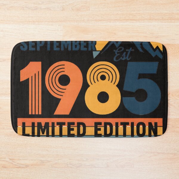 Item preview, September 1985 Birthday Retro – Limited Edition Vintage Design designed and sold by ThomasLeesa.