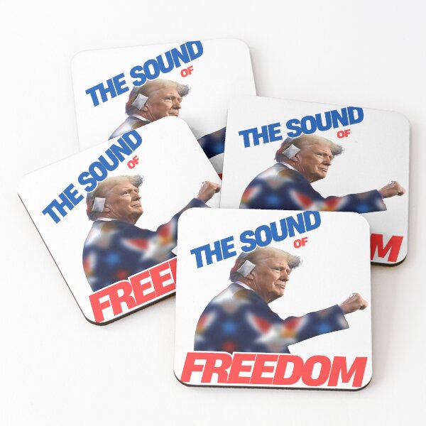 Item preview, The Sound of Freedom - Patriotic Political Design designed and sold by ProudStripes.