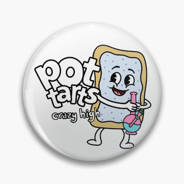 Item preview, Pot Tarts Crazy High Funny Stoner Weed Parody Design designed and sold by MycoMindsMedia.