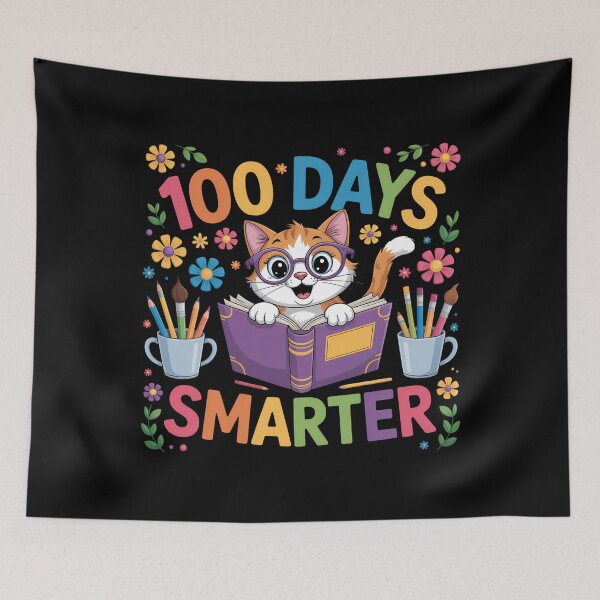 Item preview, 100 Days of School Cute Cat Boys Girls Kid 100th Day Teacher designed and sold by TyraYoung.