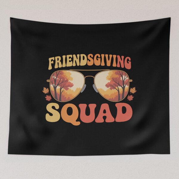 Item preview, Friendsgiving Squad Thanksgiving 2025 Retro Sunglasses Fall designed and sold by LeeEvans222.