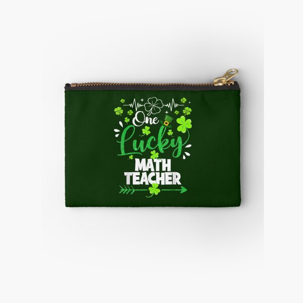 Item preview, One Lucky Math Teacher                   designed and sold by jaydebahringer.