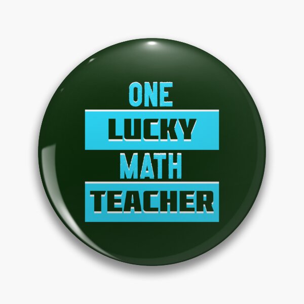 Item preview, One Lucky Math Teacher    (2) designed and sold by jaydebahringer.