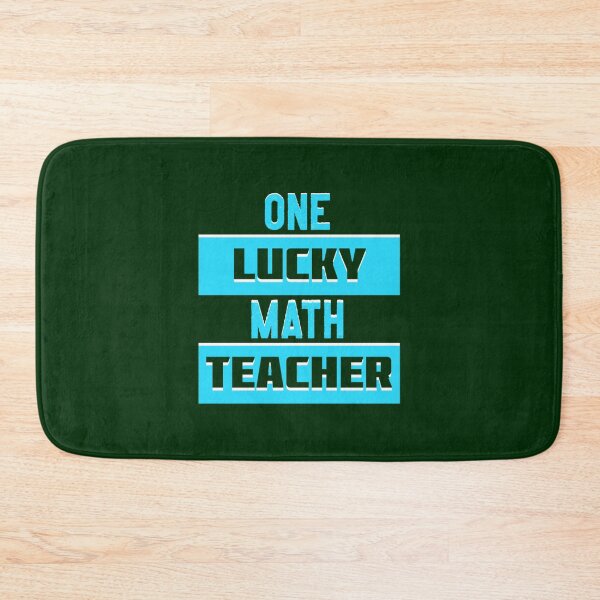 Item preview, One Lucky Math Teacher    (2) designed and sold by jaydebahringer.