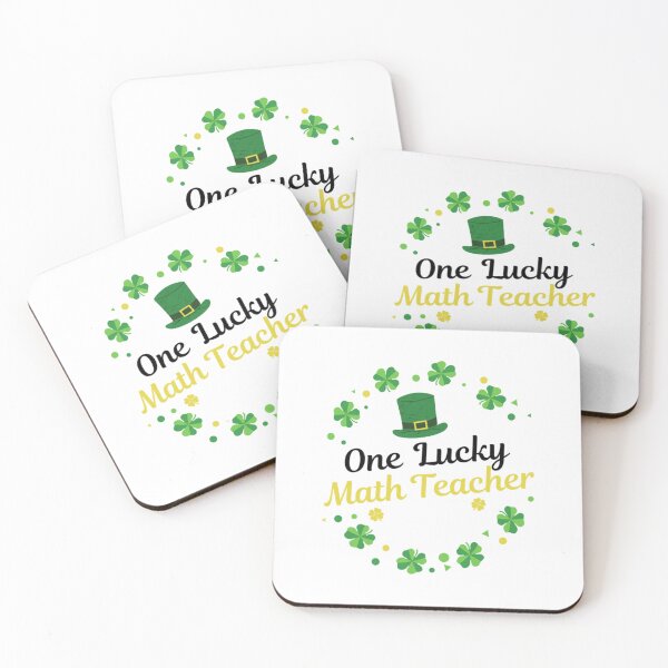 Item preview, One Lucky Math Teacher    (5) designed and sold by jaydebahringer.