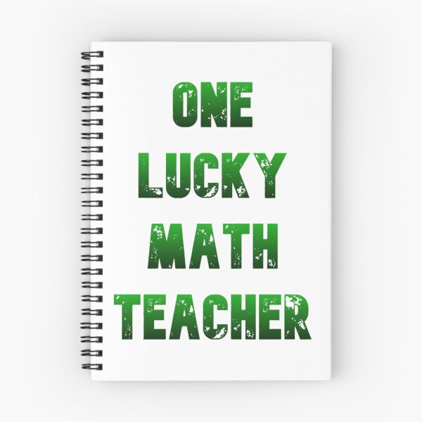 Item preview, One Lucky Math Teacher    (8) designed and sold by jaydebahringer.
