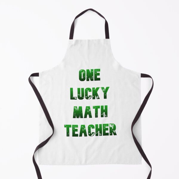 Item preview, One Lucky Math Teacher    (8) designed and sold by jaydebahringer.
