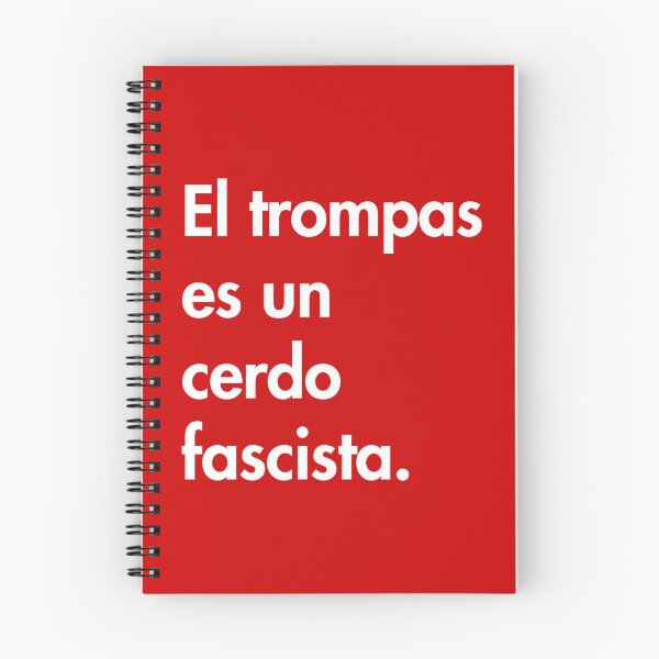 Item preview, El trompas es un cerdo fascista - Loudmouth (Trump) is a fascist pig  designed and sold by Thelittlelord.