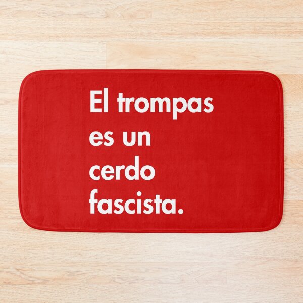 Item preview, El trompas es un cerdo fascista - Loudmouth (Trump) is a fascist pig  designed and sold by Thelittlelord.