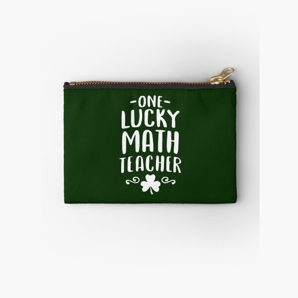 Item preview, One Lucky Math Teacher    (13) designed and sold by jaydebahringer.