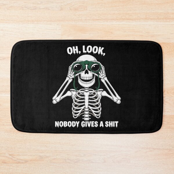 Item preview, Oh Look No One Cares Skeleton Binoculars Art Skeleton Lovers designed and sold by August4Laughs25.