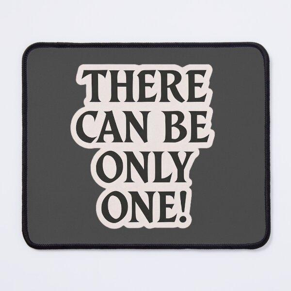 Item preview, Highlander Movie Artwork: There Can Only Be One designed and sold by PinUpPizzazz.