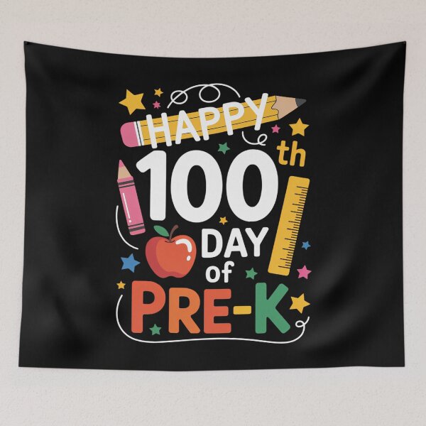 Item preview, 100th Day of School 100 Days Pre-K Teachers Kids Parents designed and sold by TyraYoung.
