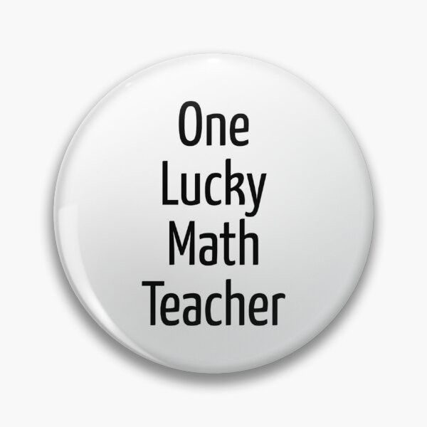 Item preview, One Lucky Math Teacher    (14) designed and sold by jaydebahringer.