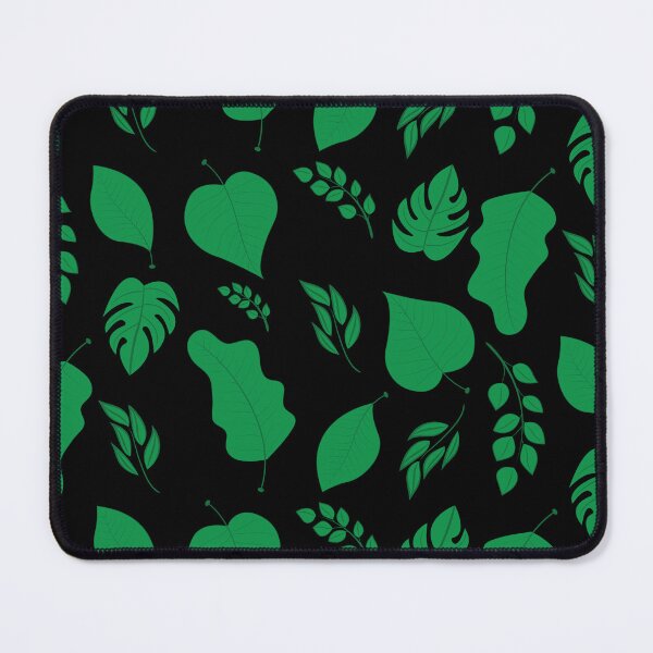 Item preview, Minimalist Tropical Green Leaf Pattern | Houseplant Jungle Scatter Print designed and sold by Abaseen.