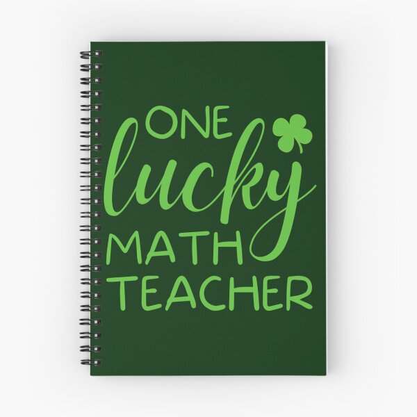 Item preview, One Lucky Math Teacher     designed and sold by jaydebahringer.