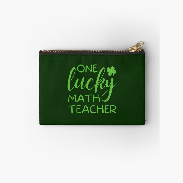 Item preview, One Lucky Math Teacher     designed and sold by jaydebahringer.
