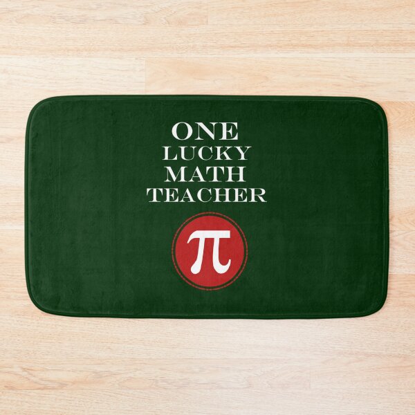 Item preview, One Lucky Math Teacher    designed and sold by jaydebahringer.