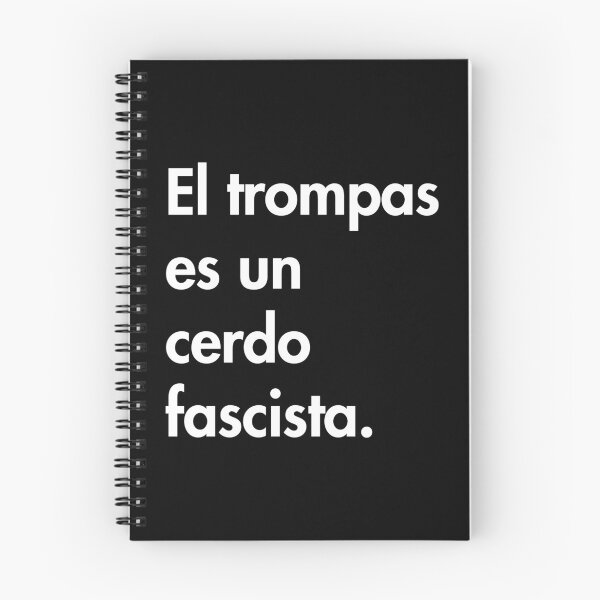 Item preview, El trompas es un cerdo fascista - Loudmouth (Trump) is a fascist pig  designed and sold by Thelittlelord.
