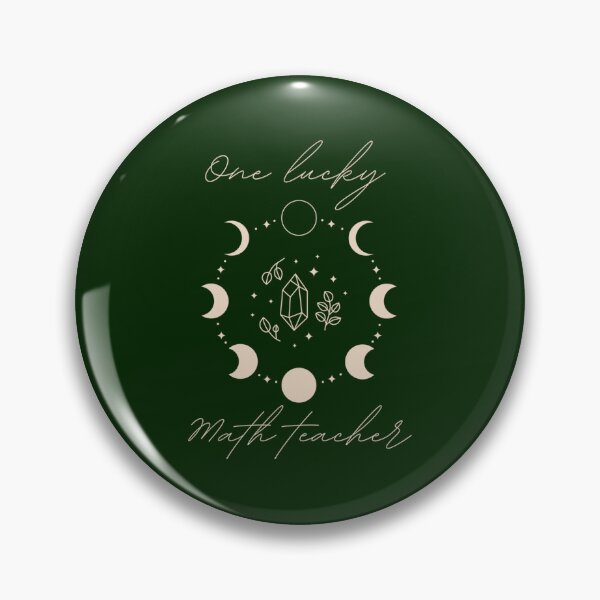 Item preview, One Lucky Math Teacher  , Gift For Teacher  , Math Lover     designed and sold by jaydebahringer.