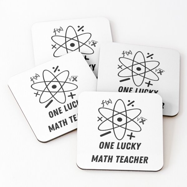 Item preview, One Lucky Math Teacher  , Gift For Teacher  , Math Lover    designed and sold by jaydebahringer.