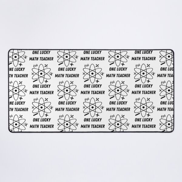 Item preview, One Lucky Math Teacher , Gift For Teacher , Math Lover designed and sold by jaydebahringer.