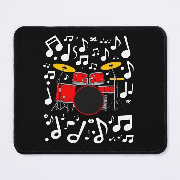 Item preview, Drums Musical Notes Drummer Music Teacher Percussionist designed and sold by Vastingan.