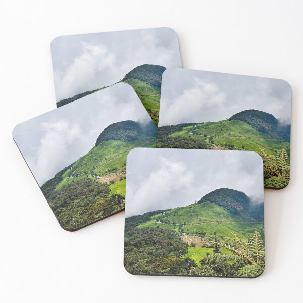 Item preview, The lush tea plantations of the Ciwidey Mountains designed and sold by franck380.
