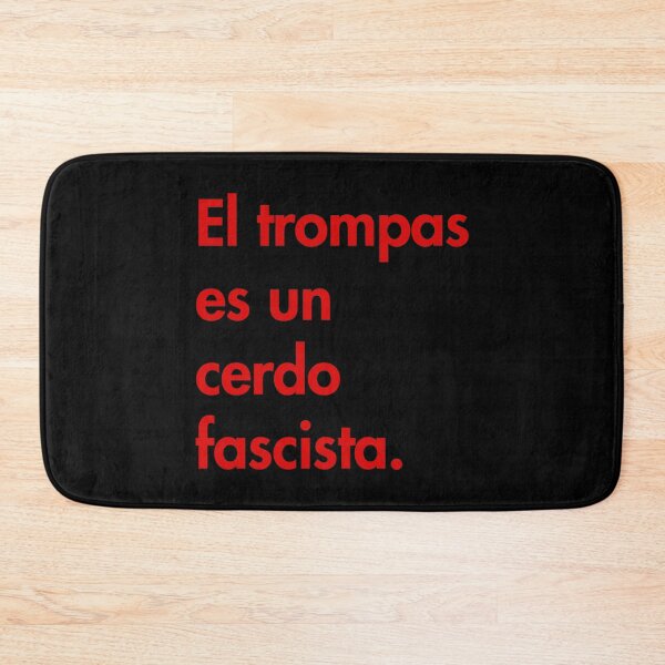 Item preview, El trompas es un cerdo fascista - Loudmouth (Trump) is a fascist pig  designed and sold by Thelittlelord.