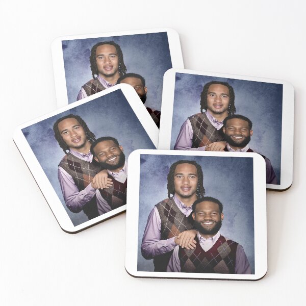 Item preview, CJ Stroud Nico Collins Football designed and sold by AShanDome.