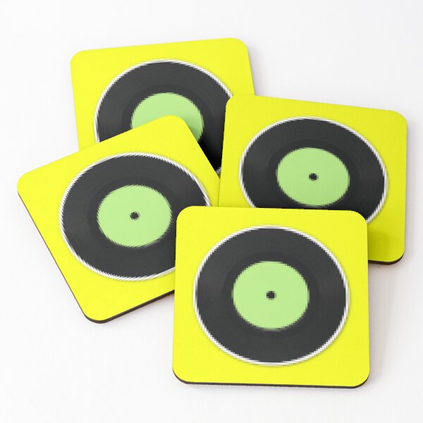 Aperçu de l'œuvre Disque vinyle Pixel Art créée et vendue par Spoondar.