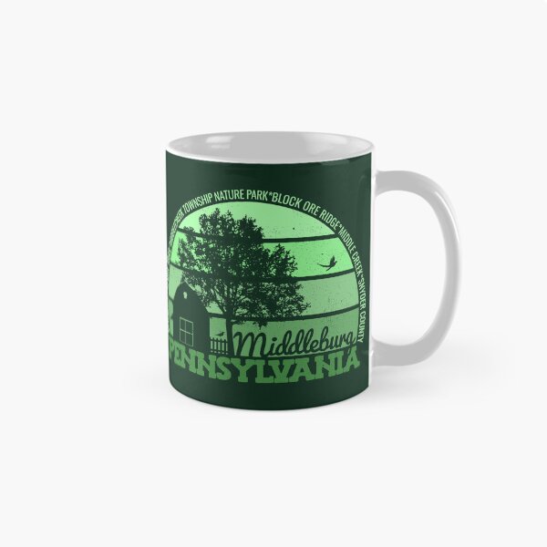 Item preview, Middleburg Pennsylvania Sunset Retro Vintage Local Pride Logo designed and sold by CRHPOD20.