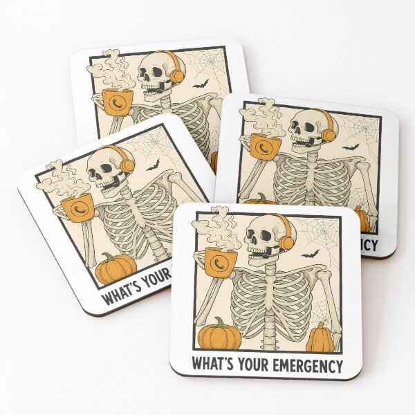 Item preview, 911 Dispatcher Halloween Skeleton What Your Emergency designed and sold by TyraYoung.