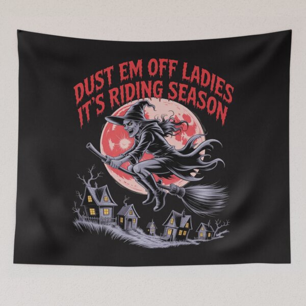 Item preview, Dust em Off Ladies It's Riding Season designed and sold by Ikwalima.