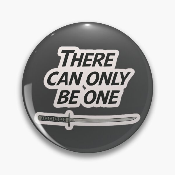 Item preview, Highlander Movie Artwork: There Can Only Be One designed and sold by PinUpPizzazz.