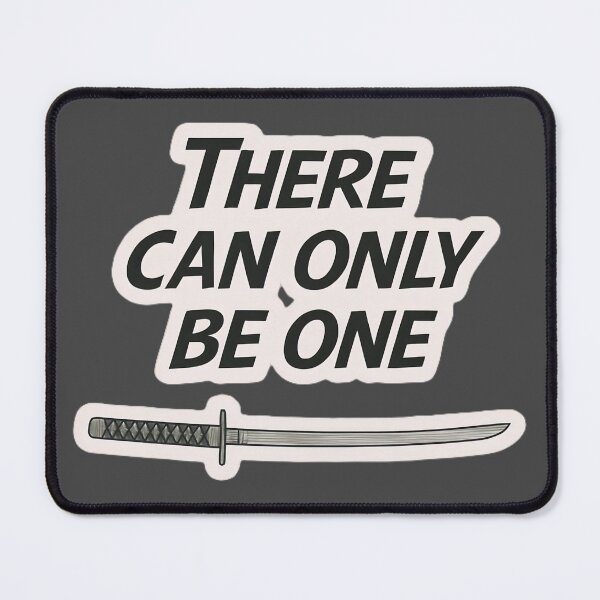 Item preview, Highlander Movie Artwork: There Can Only Be One designed and sold by PinUpPizzazz.
