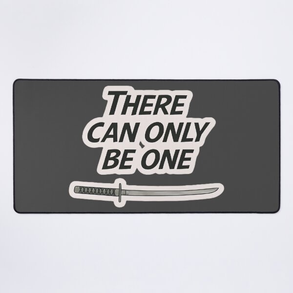 Item preview, Highlander Movie Artwork: There Can Only Be One designed and sold by PinUpPizzazz.