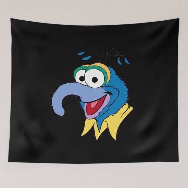 Item preview, Muppets Blue Puppet Face Funny Cartoon Character Smile designed and sold by AWNR12345.