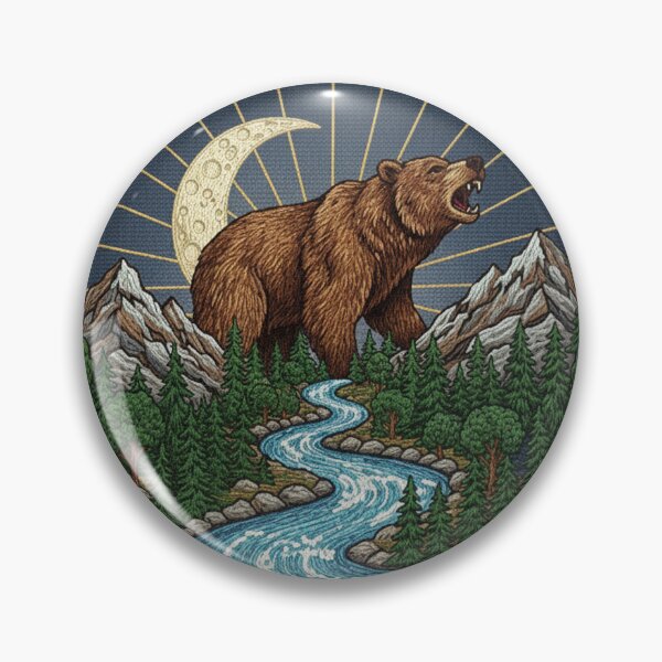 Item preview, Vintage National Park Bear Land designed and sold by funspms.