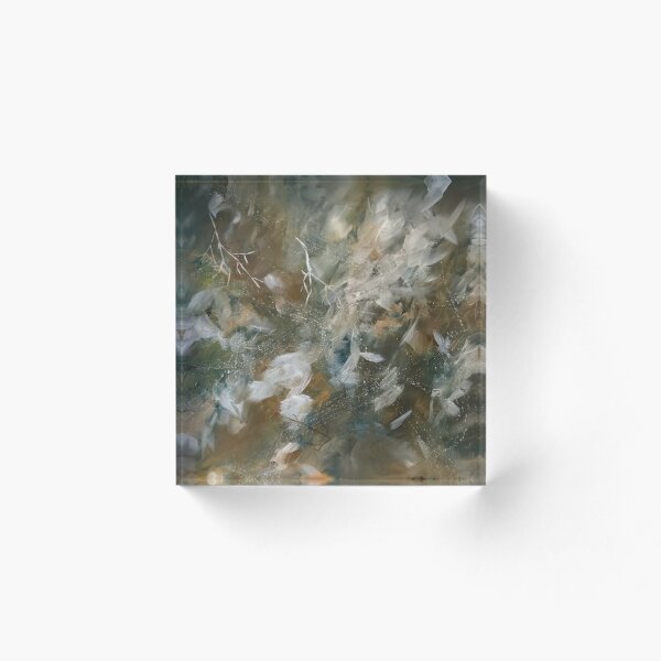 Item preview, Autumn Storm Abstract Painting  designed and sold by CarolNArt.