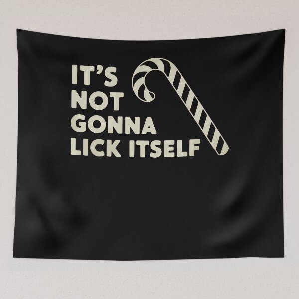 Item preview, Funny Candy Cane Lick Itself Adult Christmas in July designed and sold by LeeEvans222.