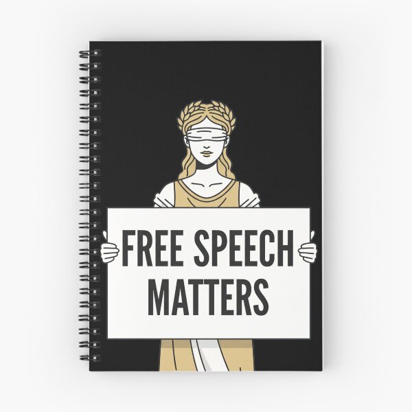 Item preview, Lady Justice Free Speech Matters Anti-Censorship designed and sold by Owcomm.