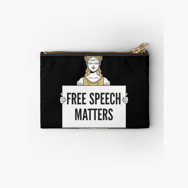 Item preview, Lady Justice Free Speech Matters Anti-Censorship designed and sold by Owcomm.