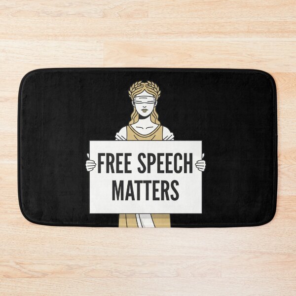 Item preview, Lady Justice Free Speech Matters Anti-Censorship designed and sold by Owcomm.