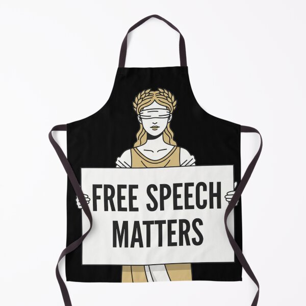 Item preview, Lady Justice Free Speech Matters Anti-Censorship designed and sold by Owcomm.